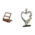 thumbnail image 1 of Organizador De Escritorio Para Mandos A Distancia Con Figura De Pareja Besándose. Caja De Almacenamiento Coleccionable Para Oficina, Cocina, Dormitorio, Bodas, Estantería, Armario., 1 of 8