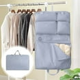 thumbnail image 2 of A Multi Layer Travel Packing System With Separate Shoe Compartment Water Repellent Fabric Suitcase Organizer Set #w9m1w, 2 of 8