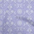 thumbnail image 1 of oneOone Polyester Spandex Medium Purple Fabric Asian Block Sewing Craft Projects Fabric Prints By Yard 56 Inch Wide, 1 of 4