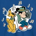 thumbnail image 3 of Disney - Mickey & Friends - Pluto Sings while Mickey Dances - Men's Long Sleeve T-Shirt, 3 of 5