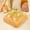 Orange, variant on ZZkhGO Interactive Carrot Strawberry Pineapple Dog Toy, Soft Plush Puzzle Treat Dispenser with Squeaky Fruits, Enrichment Game for Pets Rabbits Cats, Yellow