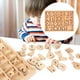 thumbnail image 3 of Bloques de Letras Del Alfabeto de Madera Juguetes Montessori Material Didáctico para Niños Bebé, 3 of 9
