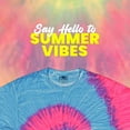 thumbnail image 7 of Daresay Tie Dye Style T-Shirts Women - Fun, Multi Color designs Tops, 7 of 7