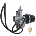 thumbnail image 2 of EPOTOOR Carburetor & Air Filter For Kawasaki Bayou 250 KLF250A Bayou 220 KLF220A, 2 of 7