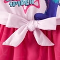 thumbnail image 5 of Marvel Ghost-Spider Girls Romper Dresses Pink Graphic Tutu Skirt Jumpsuits Halloween Birthday Gifts Outfit Baby Toddlers 2T, 5 of 10