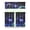 Space01, variant on 3 PCS Spacecraft Alien Kitchen Curtains - Sci-Fi Lovers Theme, Semi-Sheer Tier Panels, Farmhouse Style