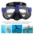 thumbnail image 4 of Lunettes de Natation avec Support, Verre Trempé Anti-Buée Transparent, Équipé pour Adultes Natation et Plongée, Étui de Rangement Inclus, 4 of 8