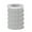 Gray and White Floral Pattern, variant on 5 Rolls Christmas Ribbon 1.5 inch Wide Decorative Ribbon for Gift Wrapping and Holiday Decorations Yellow Sunflowers with Happy Faces