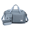 thumbnail image 1 of "Maleta Deportiva Bolsa para  Gimnasio  2pcs Color  Belug Azul Acero ", 1 of 5