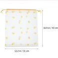 thumbnail image 2 of Raindrops 25Pcs Transparent Frosted Drawstring Storage Bags Strong Thickened Bags for Shoes and Sundries, 2 of 6