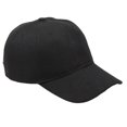 thumbnail image 1 of Unisex Solid Casual Blank Plain Snapback Hats Hip-Hop Adjustable Bboy Baseball for Men Women (Black), 1 of 2