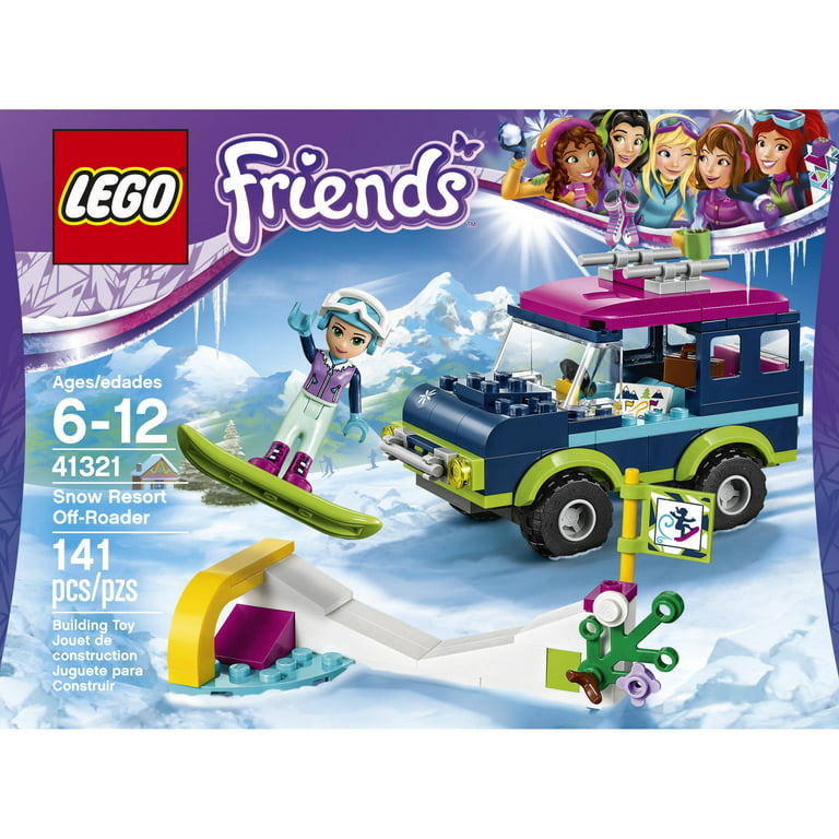 fatning bue indhente LEGO Friends Snow Resort Off-Roader 41321 - Walmart.com