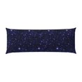 thumbnail image 2 of Body Pillow Cover, Galaxy Violet abstract Glitter Body Pillow Cases with Zipper Soft Breathable Smooth Skin Friendly Long Pillow Case 20x60 inches, 1Pcs, 2 of 7
