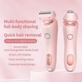 thumbnail image 3 of Proustore Razor, 2025 New 2 in 1 Electric Shaver Razors for Women, 2 in 1 Wet & Dry Electric Razor Removable Head, 3 of 7