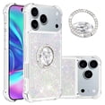 thumbnail image 1 of GANGXUN Funda Glitter Líquida para iPhone 17 Pro con Anillo Brillante, TPU Antichoques y Esquinas Reforzadas, Soporte, 1 of 6