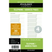At-A-Glance Day Runner Undated Planner Notes Refill, 3.75 x 6.75 Inches 013-200