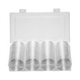 thumbnail image 2 of 60 Pieces 40mm Coin Capsules with Clear Storage Case Coin Collecting, 2 of 8
