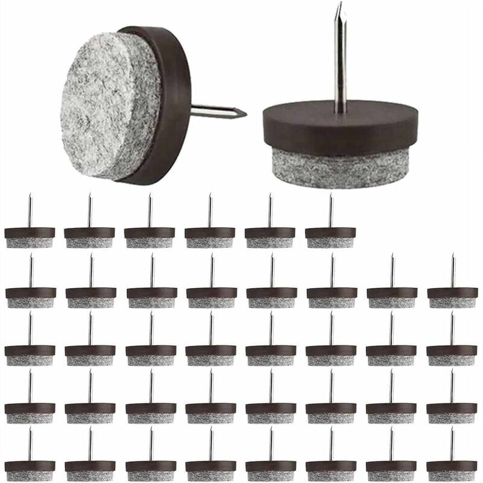 Slip on felt chair glides best sale