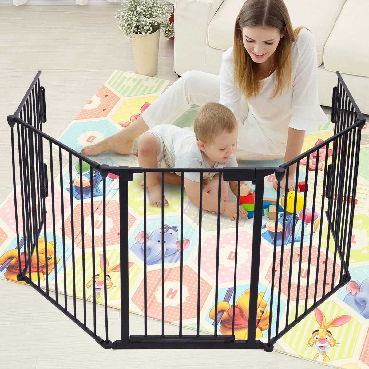 Baby safety fence for bed best sale