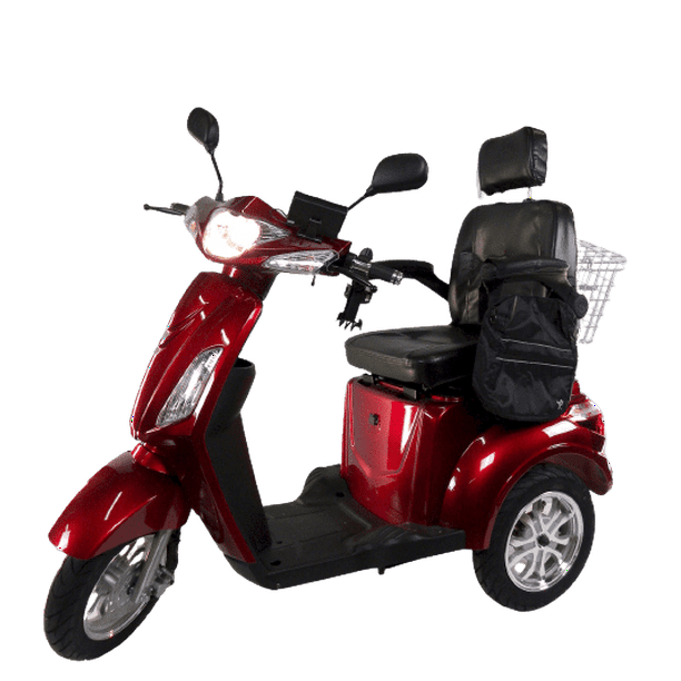 GTX Cadillac Scooter Eléctrico de Tres Ruedas Motor de 1100W, 18