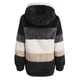 thumbnail image 5 of Gibobby Chamarra de forro mullida para mujer, Chaqueta Sherpa de Gran tamaño con Cremallera y Bolsillos para Mujer, Sudadera con Capucha de Forro Polar(Negro,XG), 5 of 5