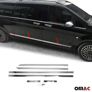 For Mercedes-Benz Vito (W447) 2016-2019 Car Accessories ABS Chrome Side  Door Body Molding Moulding Trim