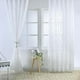 thumbnail image 2 of 2 Unids Burbuja Hoja Imprimir Panel de Cortina Panel de Ranura 100x270cm Blanco, 2 of 6