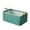 Green, variant on erfcxs 【47*28*20cm】【26L】Collapsible Steel Frame Storage Box: Portable Clothing Organizer With Reinforced Fabric And Metal Frame 26L Capacity