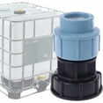 thumbnail image 4 of Adaptador de tanque IBC S60X6 Conector de manguera para tanque de agua IBC Codo de salida de 25 mm, 4 of 5