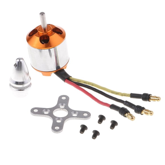 Motor Sin Escobillas A2217 1100KV para Hélice de Ala Fija de 10 '' 1070 1050