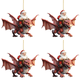 thumbnail image 1 of Decoraciones Navideñas Dragón Dibujos Animados Acrílico para Fiesta Navidad (A), 1 of 2