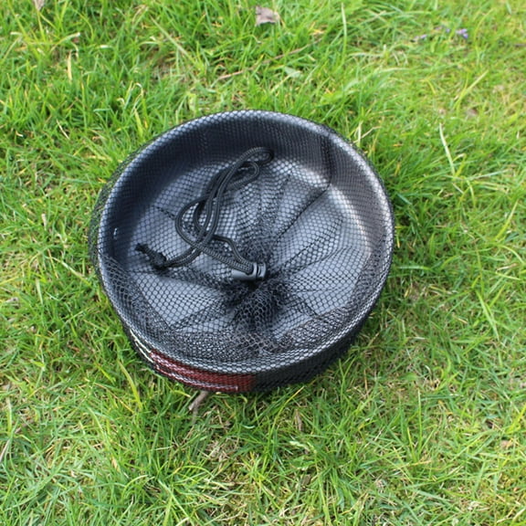 HONMEET Safe Coating Black Outdoor Frying Pan Foldable Handle Ideal for Home and Camping Cooking