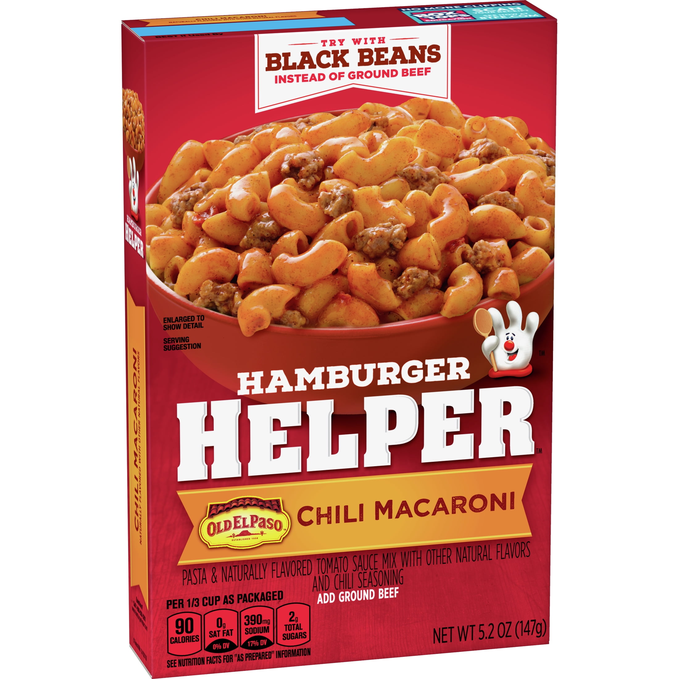 Hamburger Helper, Chili Macaroni, 5.2 oz box