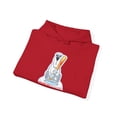thumbnail image 3 of On the Lookout Stupid Seal World Industries 2000 Skateboard Vintage Hoodie Print - Cherry Red / 3XL, 3 of 5