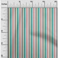 thumbnail image 1 of oneOone Cotton Poplin Fabric Multicolor Stripe Print Sewing Fabric BTY 56 Inch Wide, 1 of 4