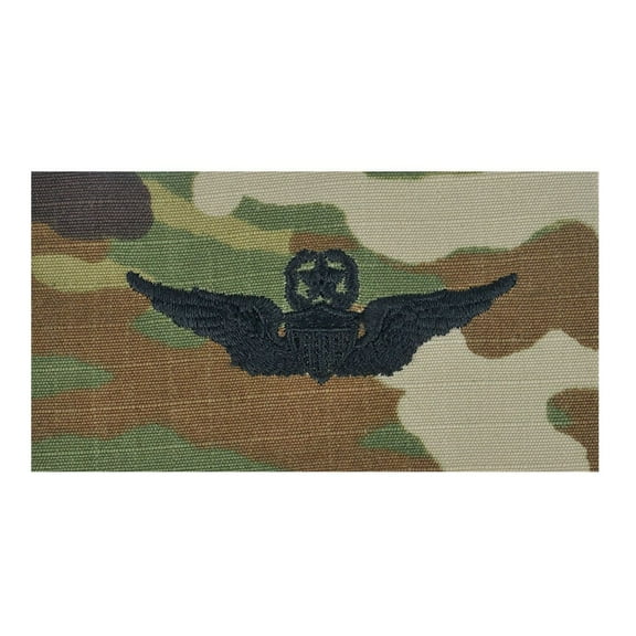 Army Embroidered Badge on OCP Sew On Aviator Master