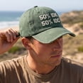 thumbnail image 4 of IDK IDC & Idgaf Hat Embroidered Baseball Cap Funny Adjustable Distressed Cotton Baseball Hat for Men Women, 4 of 6