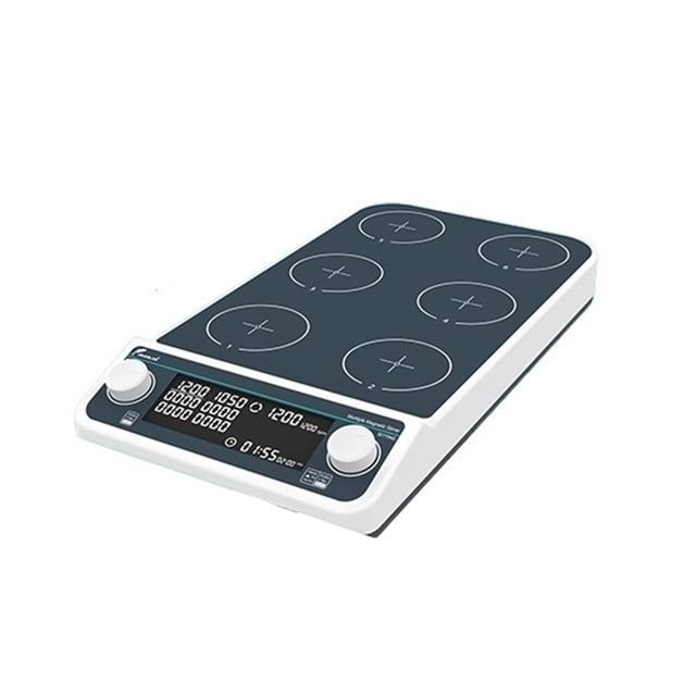 Multi-station Magnetic Stirrer Digital Display Laboratory Stirrer Magnetic Mixer With Heating Four-station Six-Position