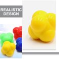 thumbnail image 3 of Homoyoyo 1Pcs Yellow Silicone Fitness Ball Agility Training for Students, 3 of 8