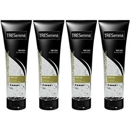 Tresemme Hair Gel Tres Gel Extra Firm Control Extra Hold (4) For All Hair Types 9 OZ (255 g)