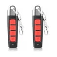 thumbnail image 1 of braveheart 2 Pcs Télécommande de Porte de Garage Portable de Remplacement Programmable Ouvre-Gate Accessoires Rouge, 1 of 6