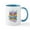 White/Blue Inside, variant on CafePress - Furby Inner Moji - 11 oz Ceramic Mug - Novelty Coffee Tea Cup