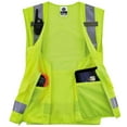 thumbnail image 4 of Ergodyne GloWearÂ® 8250Z Type R Class 2 Surveyors Vest, Lime, 2XL/3XL, 4 of 4