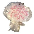 thumbnail image 2 of Ramo de mariposas creativo, materiales para hacer ramo, manualidades DIY con envoltura de papel, conjunto de Material DIY, ramo de flores artificiales 52 Uds mariposas, 2 of 9