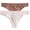 Pink Ice, Moroccan Brown, variant on Women's Soft Stretch Lace Bikini Panties, 2-Pack, Sizes XS-3XL