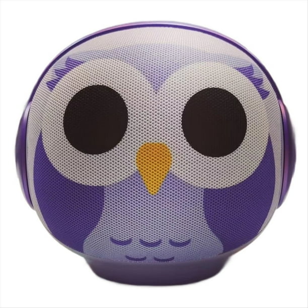 Altavoz Bluetooth para Mascotas con Diseño de Búho LED, Portátil, Impermeable, de Doble Enlace, para Exteriores, Color .