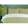 thumbnail image 4 of Ambesonne Mandala Duvet Cover Sets, Eastern Yoga Tradition Art, 2-King, Pale Olive Green Ivory, 4 of 7