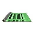 thumbnail image 2 of Ahgly Company Indoor Rectangle Abstract Emerald Green Contemporary Area Rugs, 3' x 5', 2 of 4