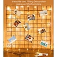 thumbnail image 6 of 50 LED Photo Clip String Lights, Fairy Lights with Clips, Lights with Clips for Pictures, Polaroid Lights with Clips for Bedroom & Dorm Room Decoration, 6 of 8