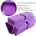 thumbnail image 3 of 2 moldes de silicona para jabón, 6 cavidades, molde de silicona ovalado y rectangular, molde para tartas, molde de jabón artesanal, molde para tartas, molde para galletas, chocolate, bandeja para, 3 of 8